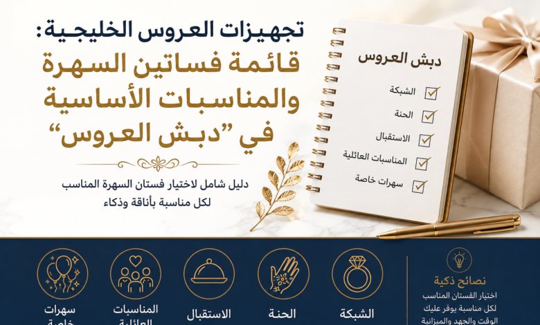 فساتين سهرة فخمة ضمن دبش العروس الخليجية لموقع خليجي اونلاين.
