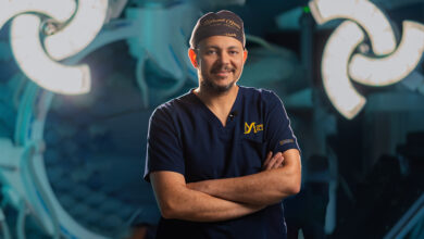 نتائج عملية شد الوجه الجراحي بدون ندوب قبل وبعد مع د. محمد الجندي