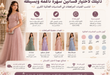فساتين سهرة ناعمة للمراهقات بإطلالة أنيقة للمناسبات العائلية