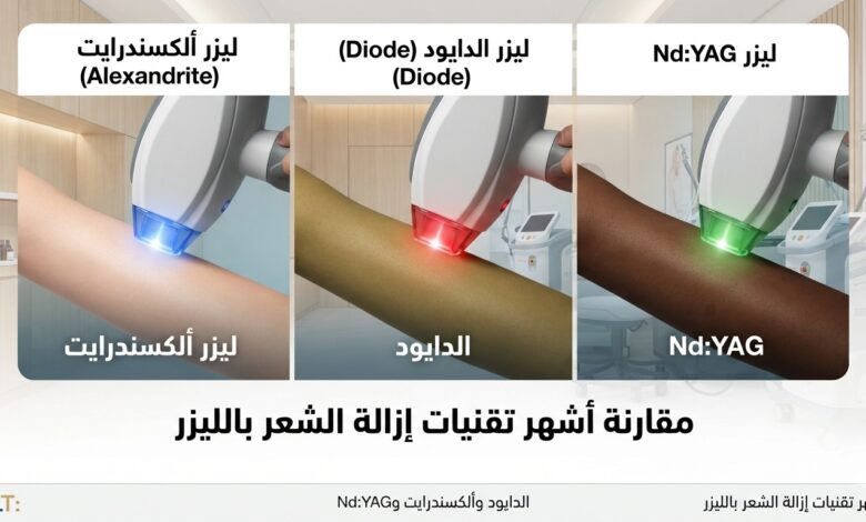 إزالة الشعر بالليزر